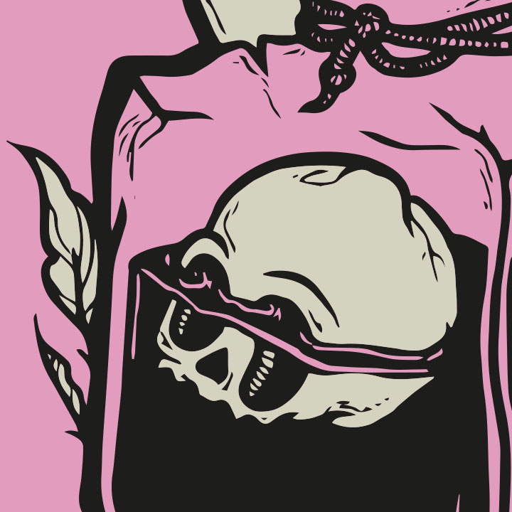 mildly poisonous_logo illustration detail