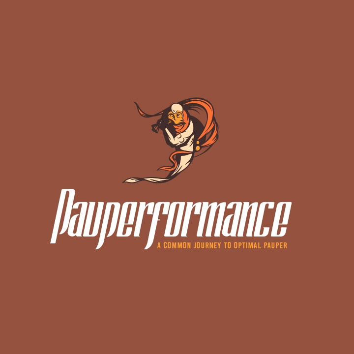 pauperformance | logo_light background