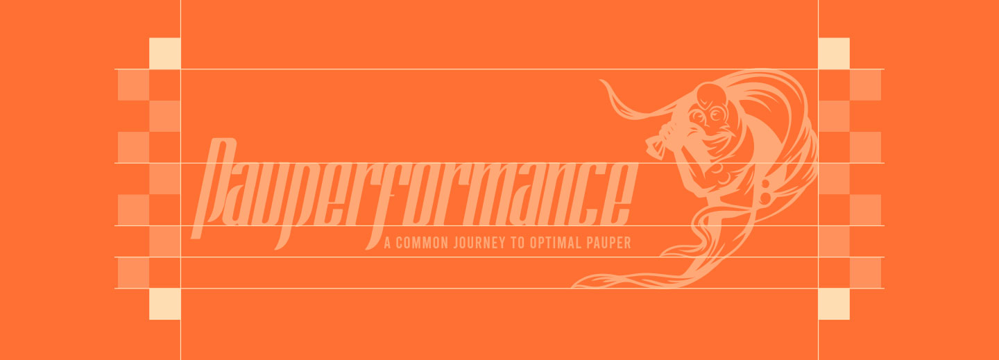 pauperformance | logo spacing